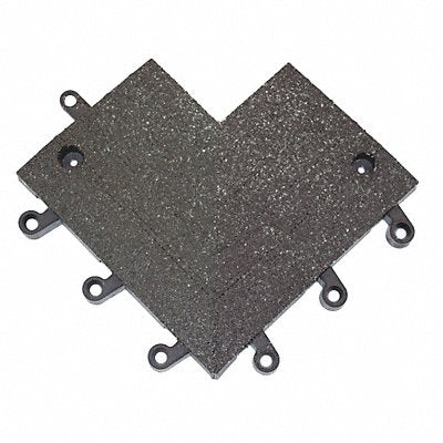 WEARWELL 56178X6X9X9BK Mat GritShield Corner Blk 6 x9 x9