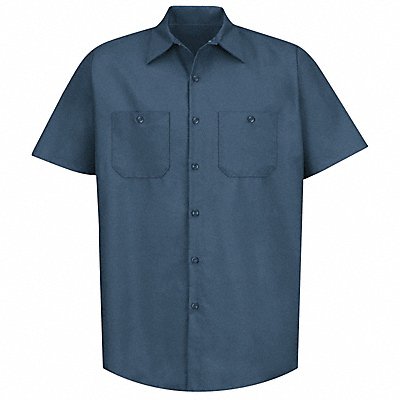 RED KAP SP24DBSSM K7993 Mens Ss Dk Blue Workshirt M