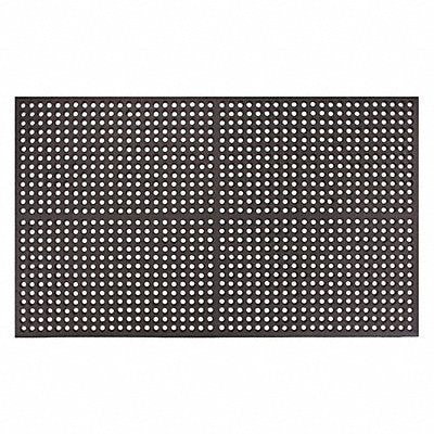 APACHE 3907609203X5 Drainage Mat 1/2 Black 3 x 5