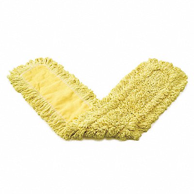 RUBBERMAID COMMERCIAL PRODUCTS FGJ15300YL00 Trapper Dust Mop Yellow Cotton/Synthetic