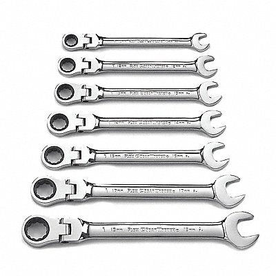 GEARWRENCH 9900D Set Wr Rat Comb Flex Met 7pc