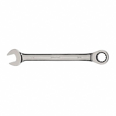 WILLIAMS 1218NRC Combo Ratchet Wrench 9/16 Hi-Polish