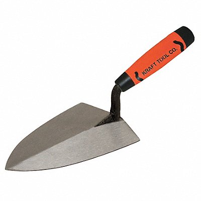 KRAFT TOOL GG441PF Buttering Trowel Square 4-3/8 x 7 in