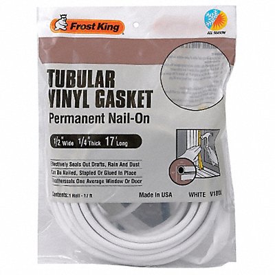 FROST KING V18WH H3961 Weatherstrip 17 ft White