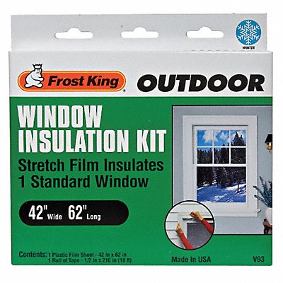 FROST KING V93A Window Kit Outdoor 42 x 62 In