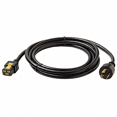 APC BY SCHNEIDER ELECTRIC AP8753 Power Cord L6-20P IEC C19 10 ft Blk 20A
