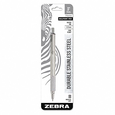 ZEBRA 29411 Ballpoint Pen Retractable Fine Black
