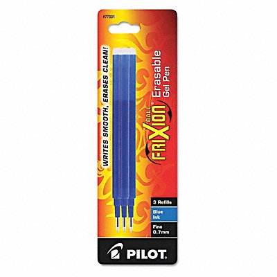 PILOT 77331 Refill Erasable Gel Ink Pen Blue PK3