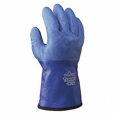 SHOWA 282M08 Coated Gloves Blue M PR