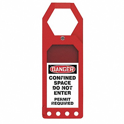 ACCUFORM TSS912 Status Alert Tag Holder 10in H 3 1/2in W