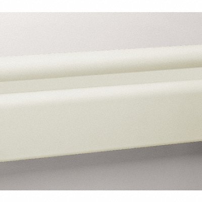 PAWLING CORP BR400V12370 Handrail Eggshell Vinyl 12 ft L