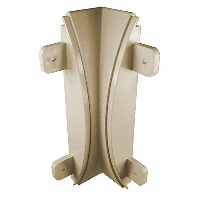 PAWLING CORP ITC703 Inside Corner 1-3/4 x 8 In Tan Screw In