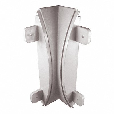 PAWLING CORP ITC70210 Inside Corner 1-3/4 x 8 In Silver-Grey