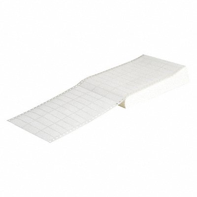 BRADY BCDAT16195 Dot Matrix Labels 2in W x 0.9in H Wht