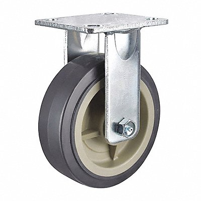 GRAINGER P25SUP080R14H10 Kingpinless Plate Castor Swivel 1000 lb.