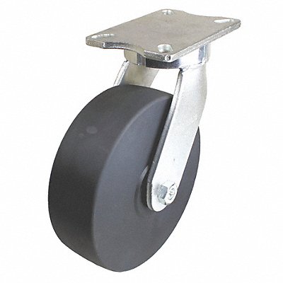 GRAINGER P27SNMB100K20 Kingpinless Plate Castor Swivel 6500 lb.