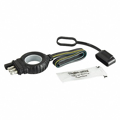 HOPKINS TOWING SOLUTIONS 48114 Flat Electric Connector 4-Way 12 in