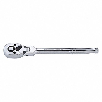 WESTWARD 440G10 Hand Ratchet 7 1/4 in Chrome 1/4 in