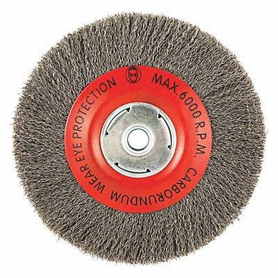 GRAINGER 66254443303 Wire Wheel Brush 0.014 Dia Wire