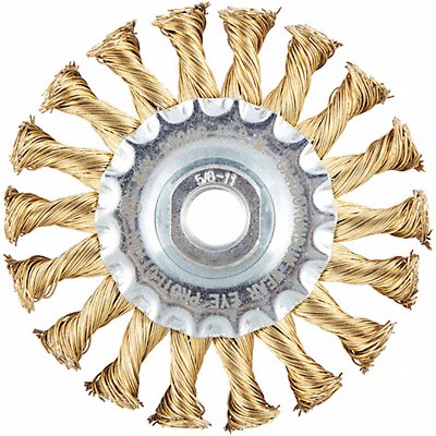 GRAINGER 66254443053 Wire Wheel Brush 0.020 Dia Wire