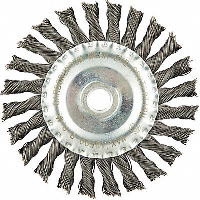 GRAINGER 66254442938 Wire Wheel Brush 0.020 Dia Wire
