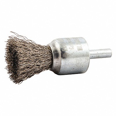 GRAINGER 66254442933 End Brush Shank 1/4 Wire 0.008 Dia