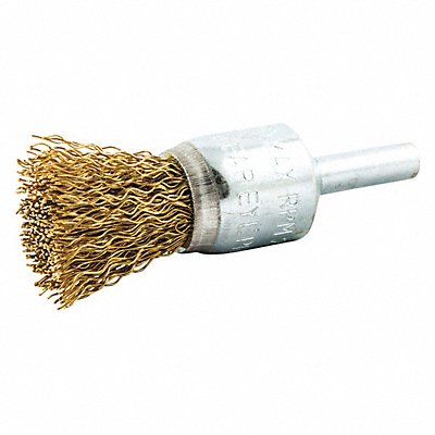 GRAINGER 66254443015 End Brush Shank 1/4 Wire 0.014 Dia