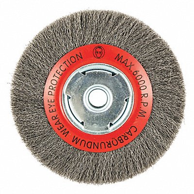 GRAINGER 66254443304 Wire Wheel Brush 0.008 Dia Wire