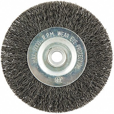GRAINGER 66254443032 Wire Wheel Brush 0.008 Dia Wire