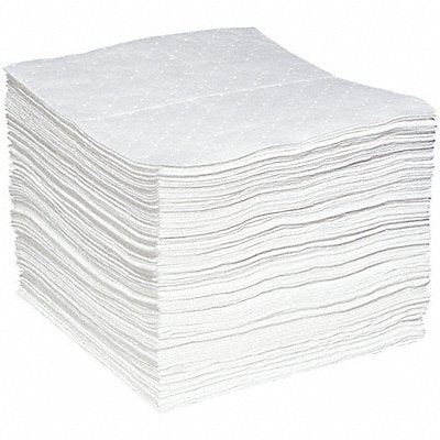 SPILLTECH WPL100H Absorbent Pad Oil Based Liquids PK100