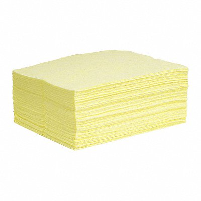 SPILLTECH YPB100S Absorbent Pad Chemical/Hazmat PK100