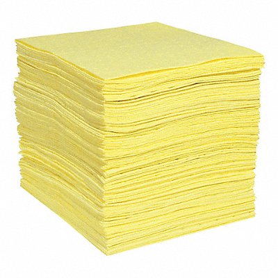 SPILLTECH YPF100H Absorbent Pad Chemical/Hazmat PK100