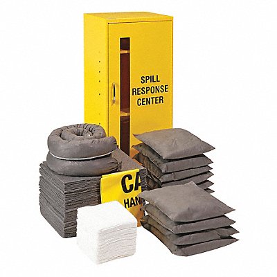 SPILLTECH SPKUWCAB Spill Kit Cabinet Universal 30 H