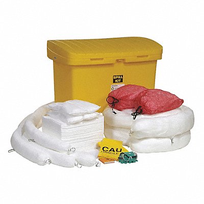 SPILLTECH SPKOCART5 Spill Kit Wheeled Cart Oil Based Liquids