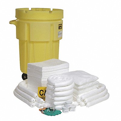 SPILLTECH SPKO95WD Spill Kit Wheeled Drum Oil Based Liquids