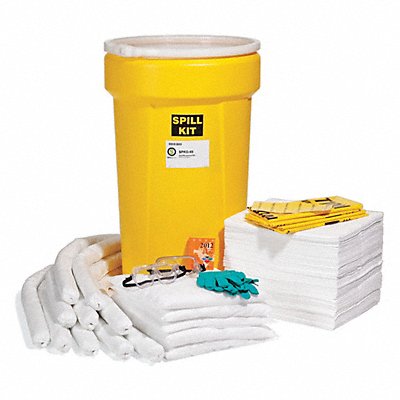 SPILLTECH SPKO55 Spill Kit Drum Oil Based Liquids 24 H