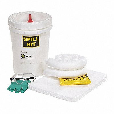 SPILLTECH SPKO5 Spill Kit Bucket Oil Based Liquids