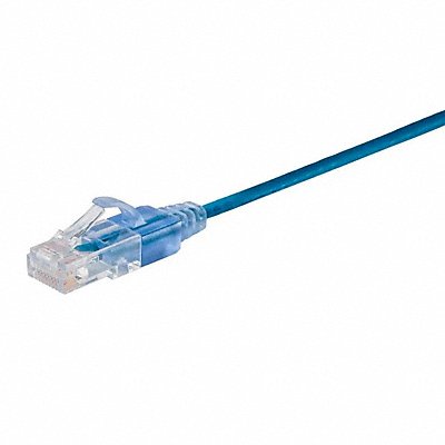 MONOPRICE 44501 M3406 Voice and Data Patch Cord Blue 3 ft L