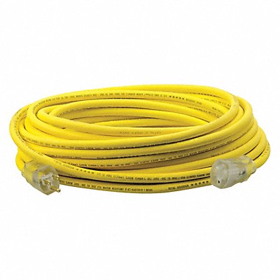 SOUTHWIRE 3688SW0002 Extension Cord 50ft 12Ga 15A SJEOOW Yel