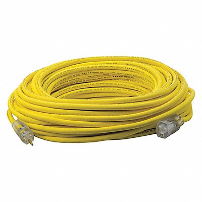 SOUTHWIRE 3689SW0002 Extension Cord 100ft 12Ga 15A SJEOOW Yel