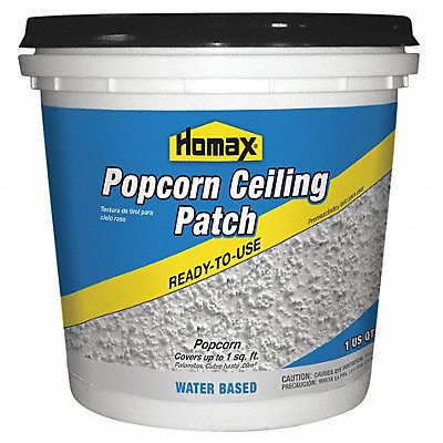 HOMAX 85424 Pre-Mixed Ceiling Texture White 1 qt