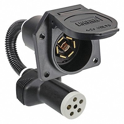 REESE 8536200 Trailer Wiring Adaptor 6-Way Pin 3 1/4in