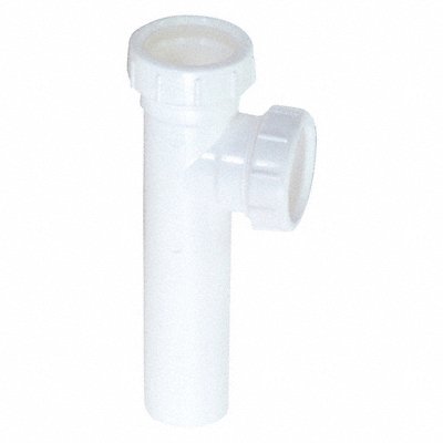 GRAINGER 35387 End Outlet Tee White