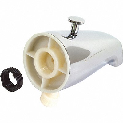 GRAINGER 15086 DiVerticaler Spout Ez-Flo Zinc