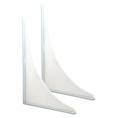 GRAINGER 15261 Shower Splash Guard Ez-Flo Plastic PR