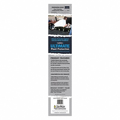 GRAINGER ULTIMATE3 Plant Protection Fabric 3 x 250 ft.