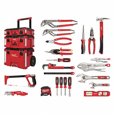 MILWAUKEE 48220142 Maintenance Kit 19 pcs. Uninsulated
