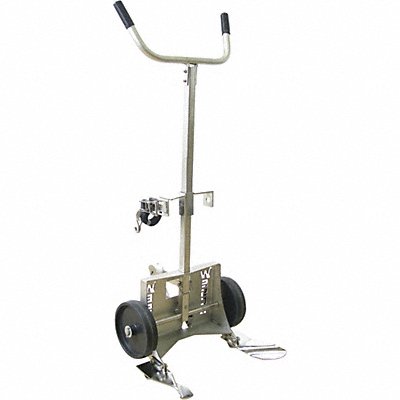 WESCO 240020 Drum Hand Truck 1000 lb 304 SS Silver