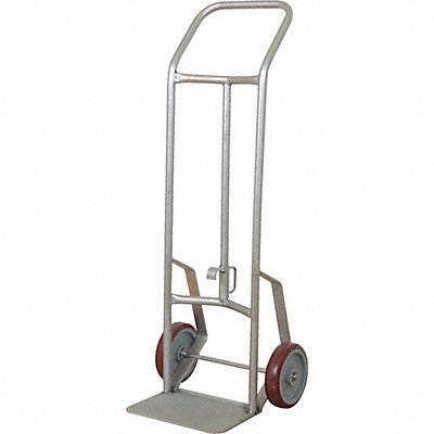 GRAINGER 210352 Drum Hand Truck 600 lb 304 SS Silver