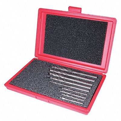 CLEVELAND C91750 Counterbore Set Fractional Inch 9 Pcs